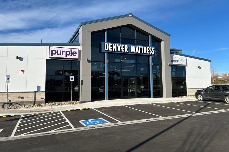 Denver Mattress retail store in Parker, Colorado