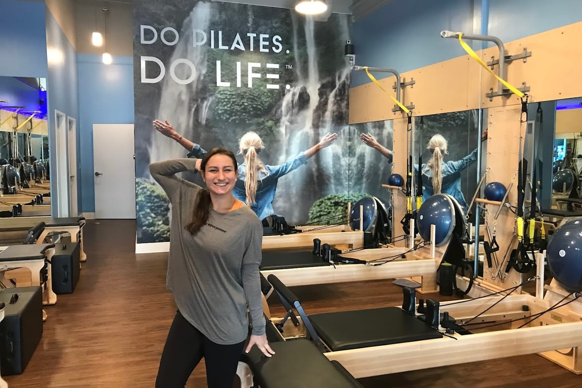 Club Pilates atmosphere and seating