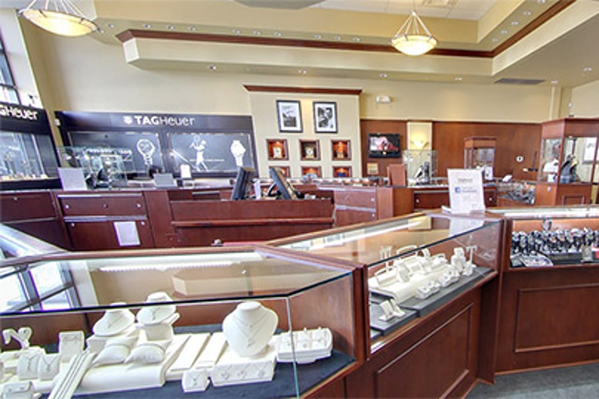 Interior view of Matheu's Fine Watches & Jewelry