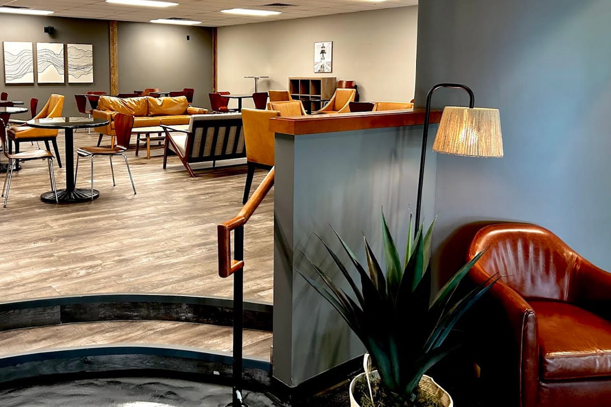 Lighthouse Coffee dining area