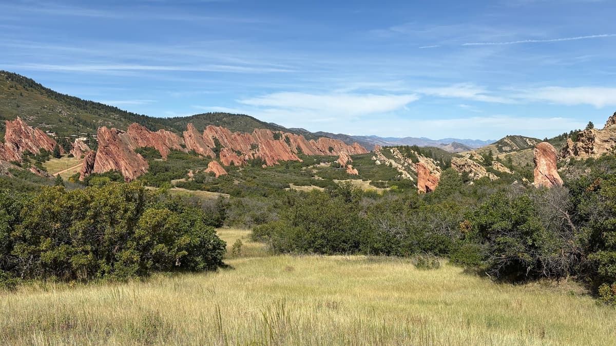 South Rim Trail park in Littleton, Colorado