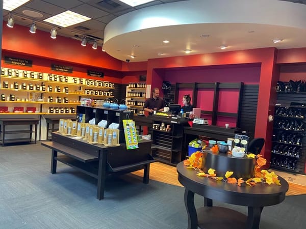 Ku Cha House of Tea coffee shop in Lone Tree, Colorado