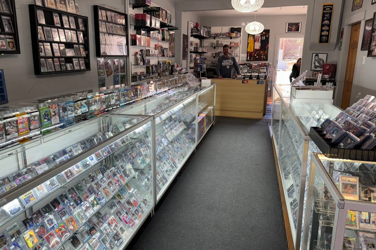 Interior view of House of Cards Sports & TCG