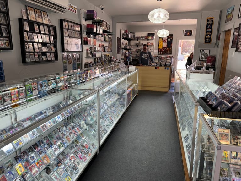 Interior view of House of Cards Sports & TCG
