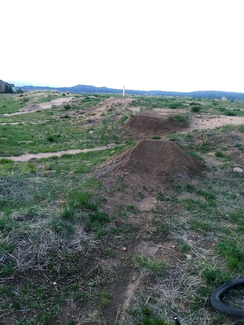 Watercolor Bike Jumps park in Castle Rock, Colorado