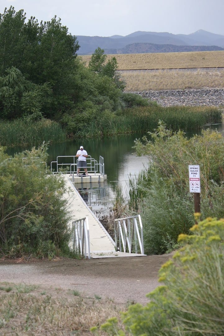 Interior view of Spring Gulch Pond