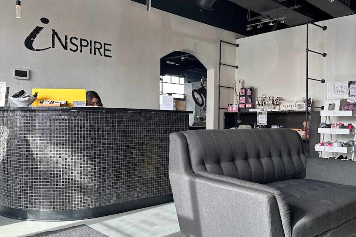 Inspire Salon Parker dining area