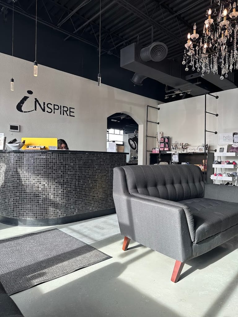 Inspire Salon Parker dining area