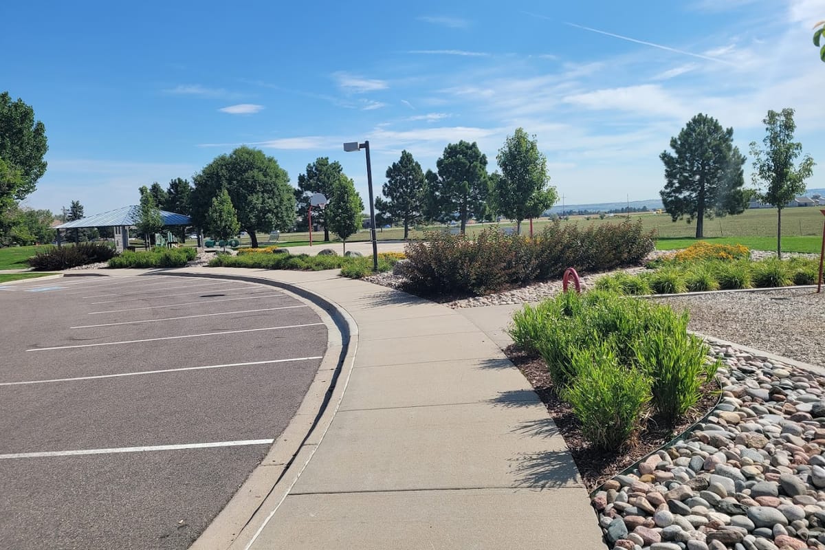 Meridian Commons Park Exercise Station dining area