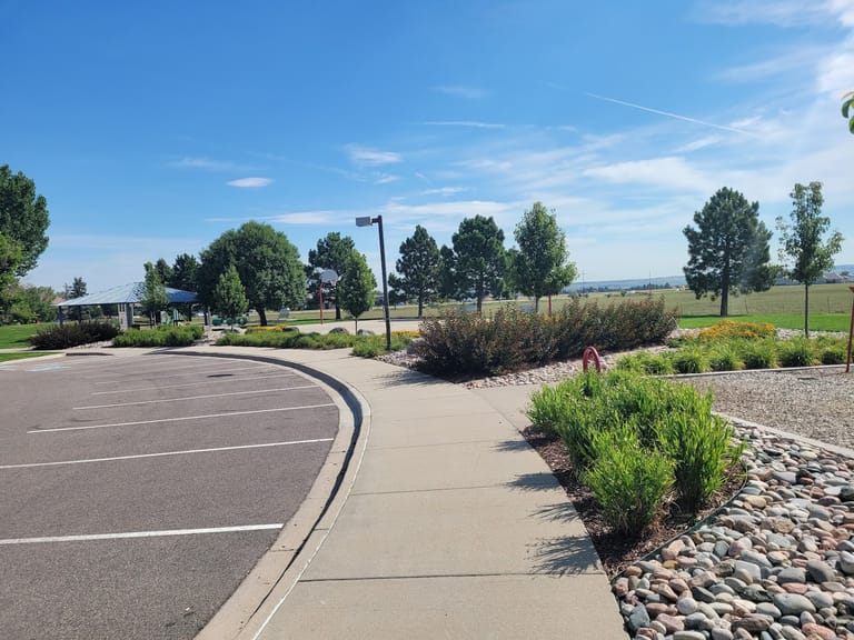 Meridian Commons Park Exercise Station dining area