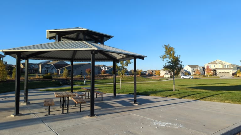 Interior view of Garrison Playground