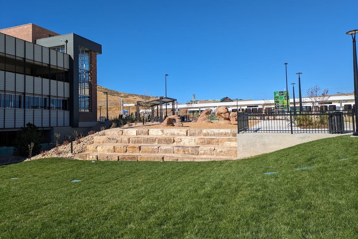 Interior view of Larry L. Levin Park