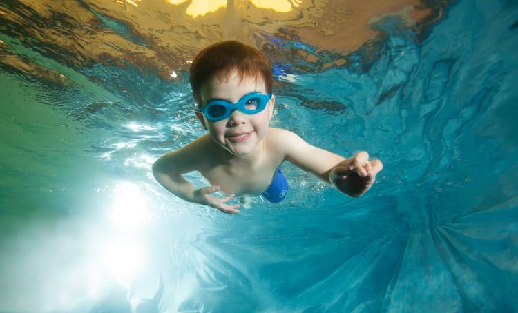 Waterworks Aquatics park in Highlands Ranch, Colorado