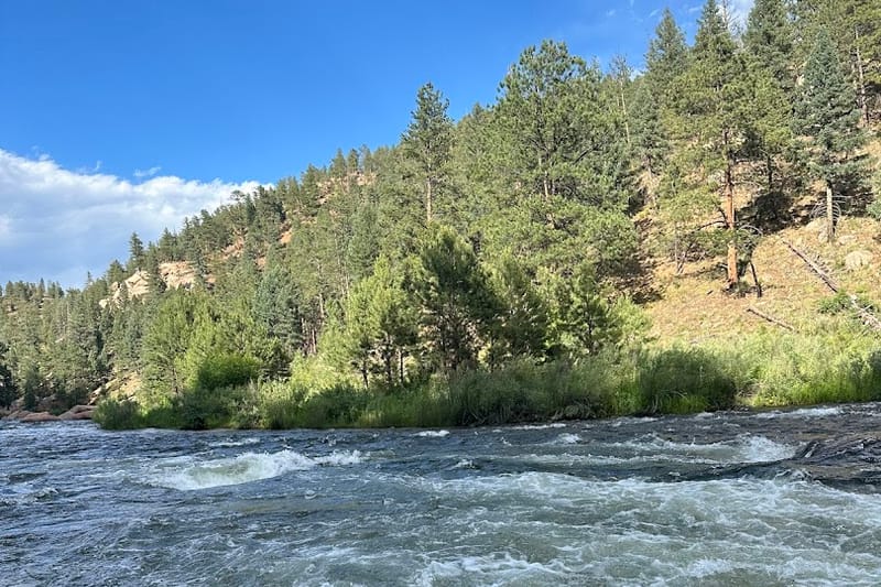 Cheesman Canyon park in Sedalia, Colorado