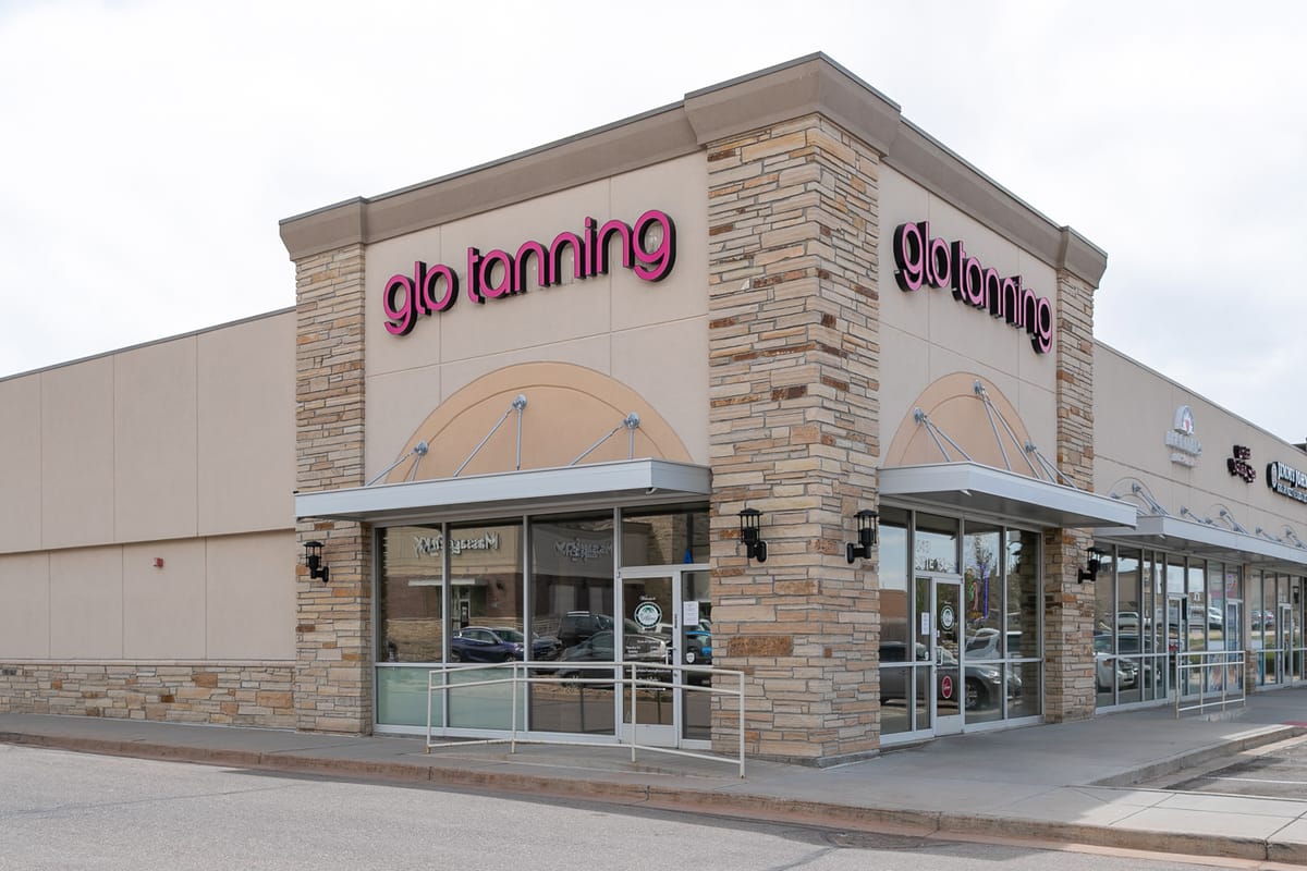 Interior view of Glo Tanning