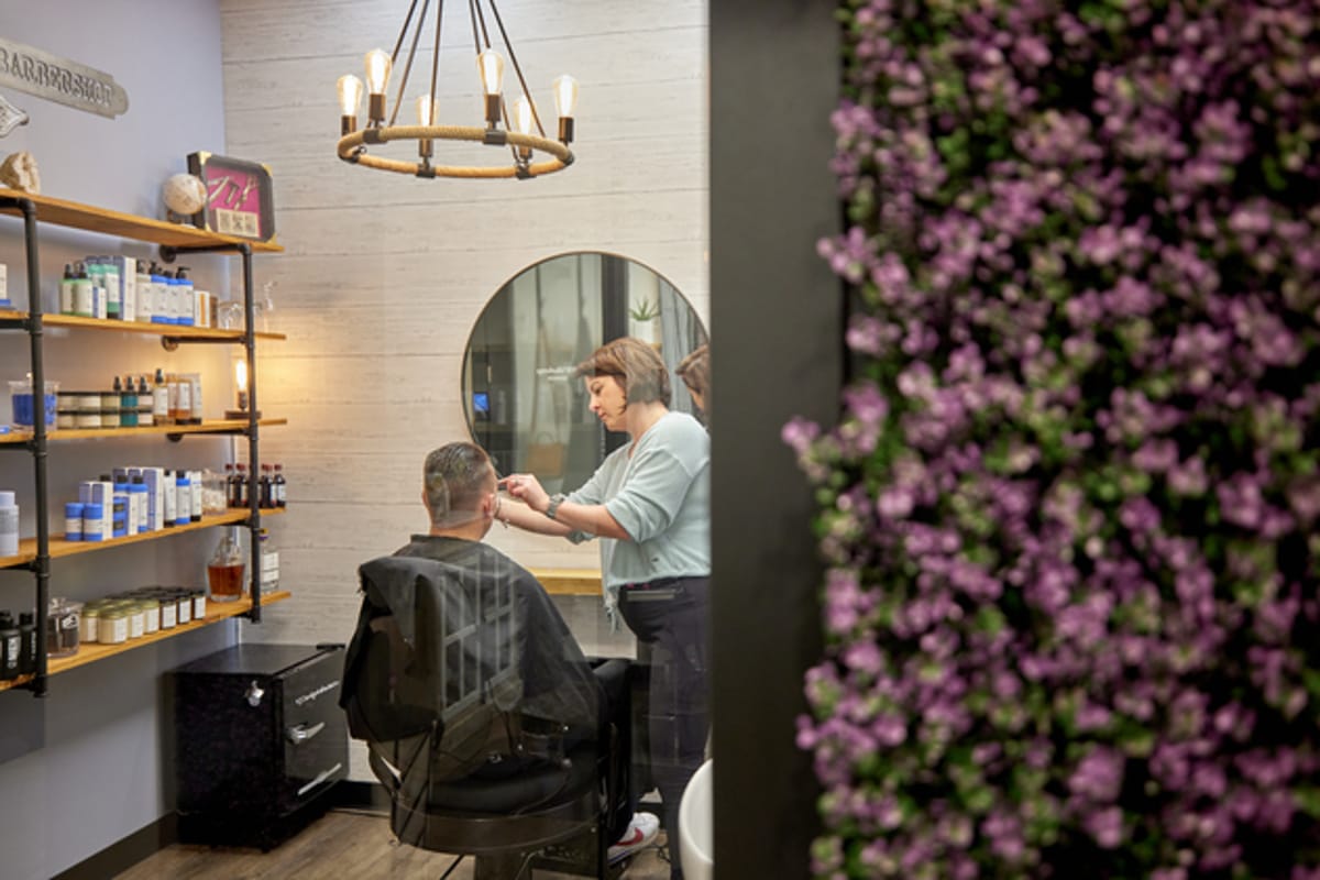 Sola Salons atmosphere and seating