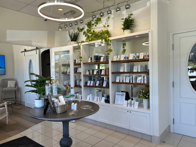 Interior view of Orchard Med Spa