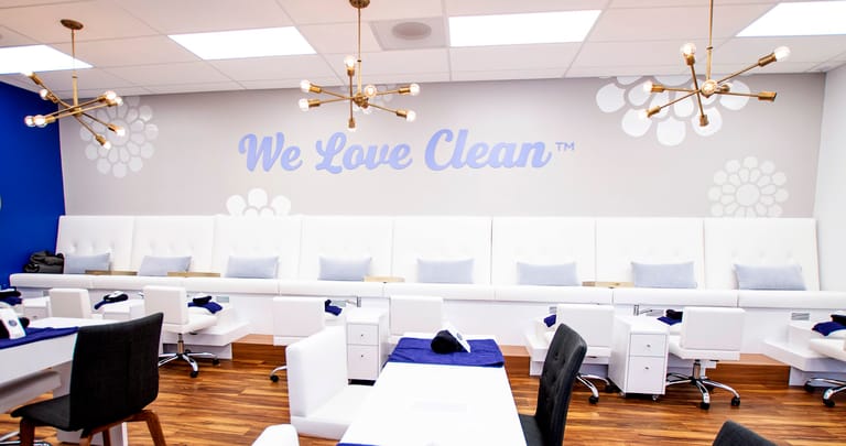 Frenchies Modern Nail Care Lone Tree dining area