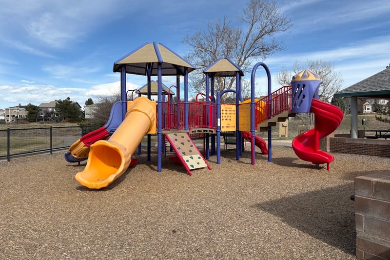 Falcon Park park in Highlands Ranch, Colorado