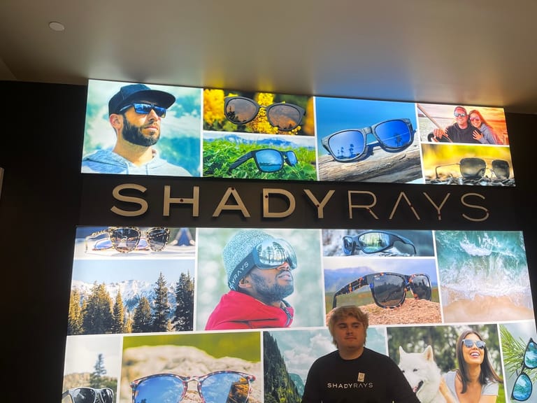 Shady Rays dining area