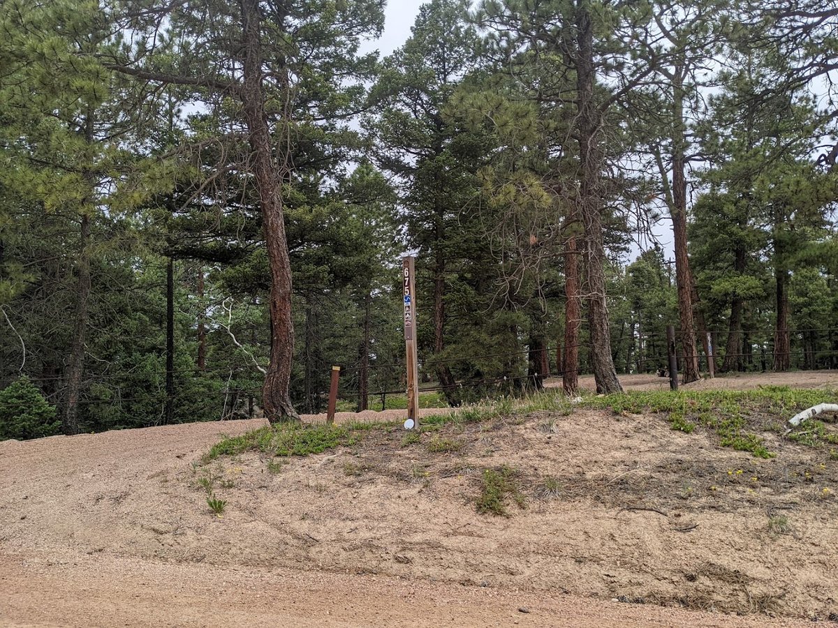 Interior view of Cabin Ridge Trailhead