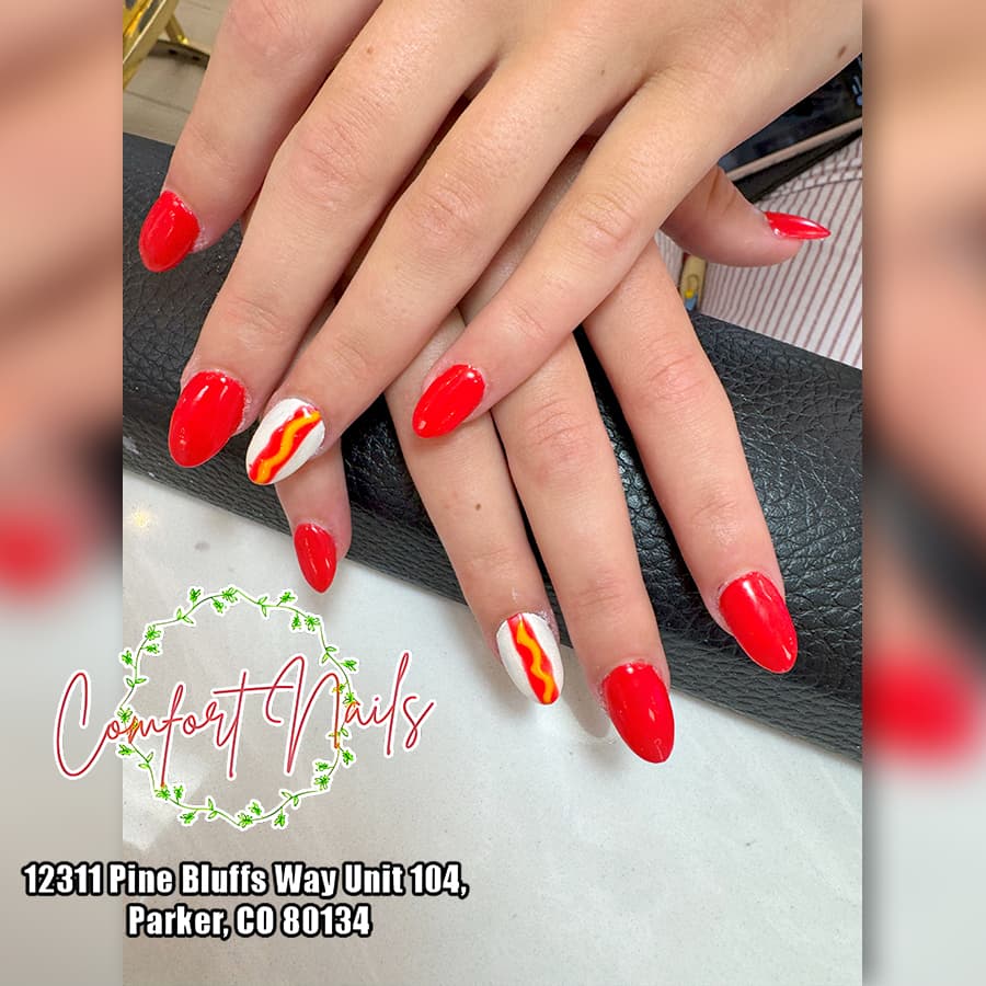 Comfort Nails salon in Parker, Colorado