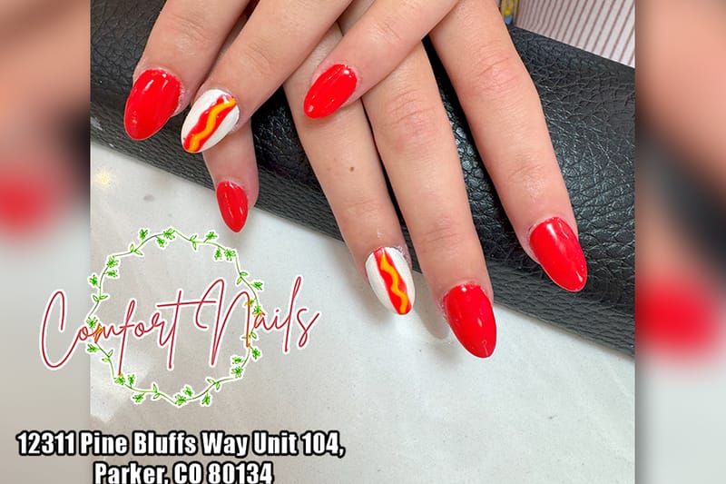 Comfort Nails salon in Parker, Colorado