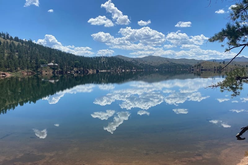Cheesman Reservoir park in Sedalia, Colorado