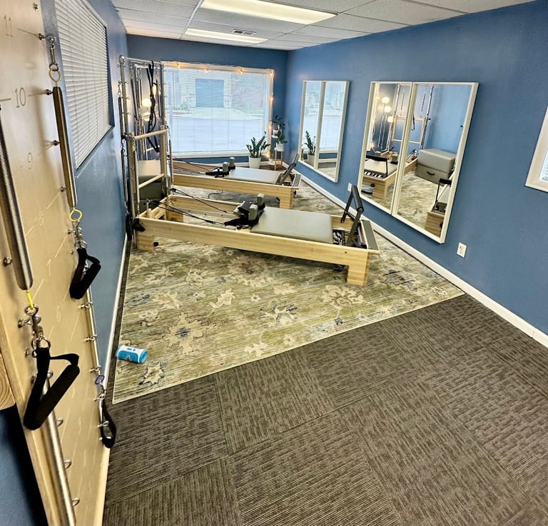 Tula Pilates atmosphere and seating