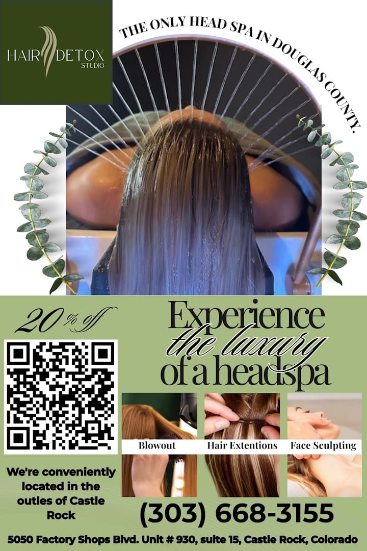 Interior view of Hair Detox Studio