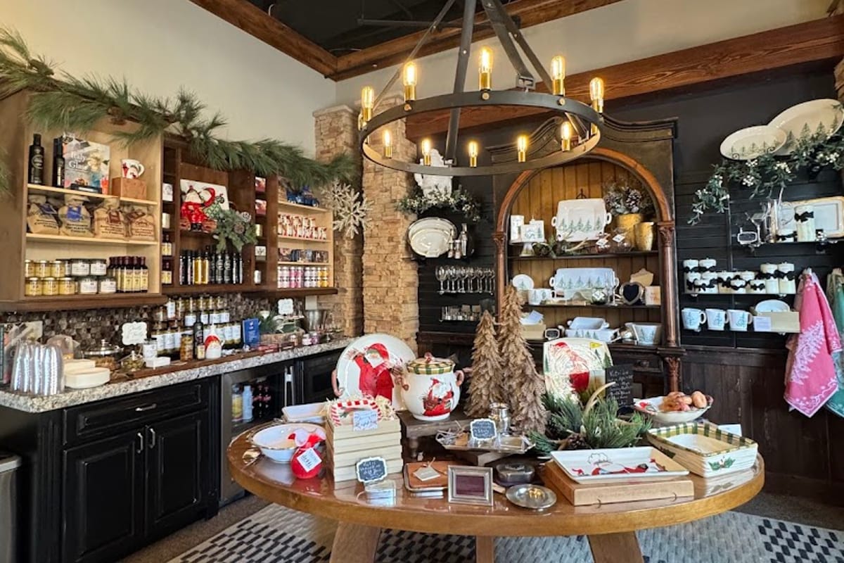 Interior view of The White Antler Home Decor & Gifts