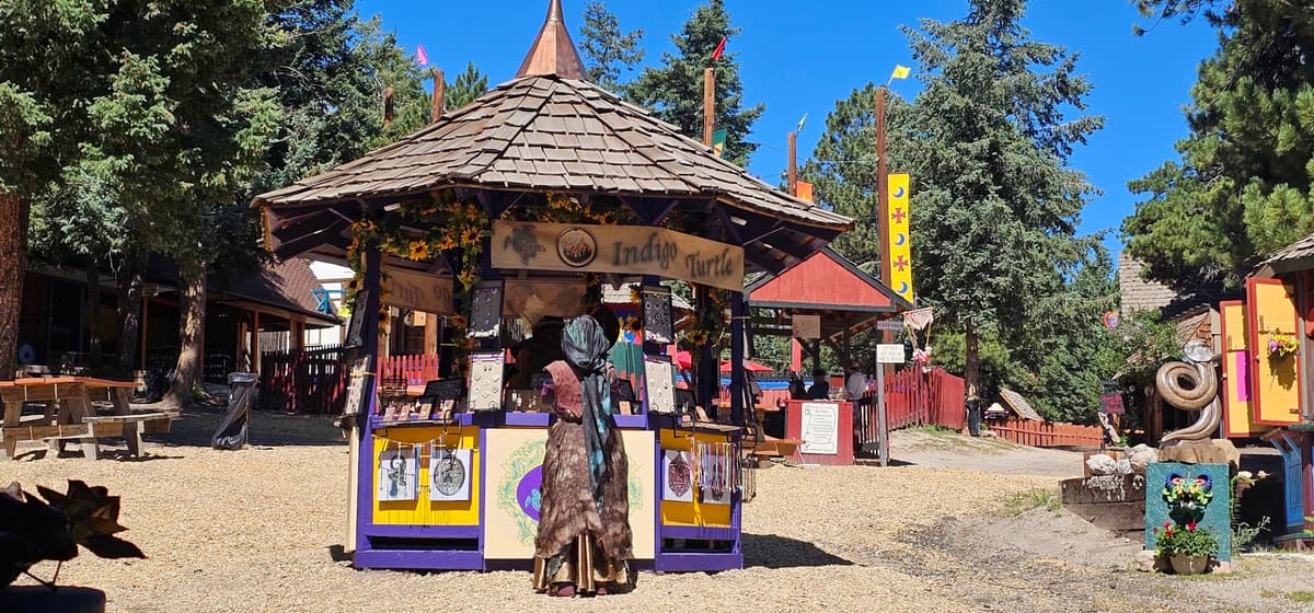 Indigo Turtle Art retail store in Larkspur, Colorado
