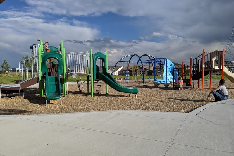 Four Square Park park in Parker, Colorado