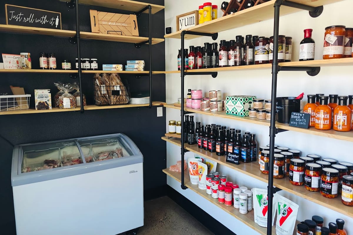 Interior view of SALT Craft Meat Market