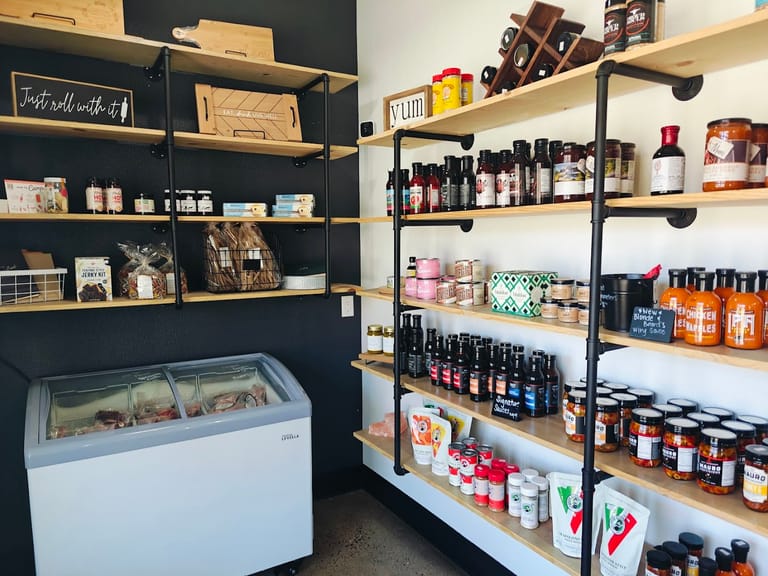 Interior view of SALT Craft Meat Market