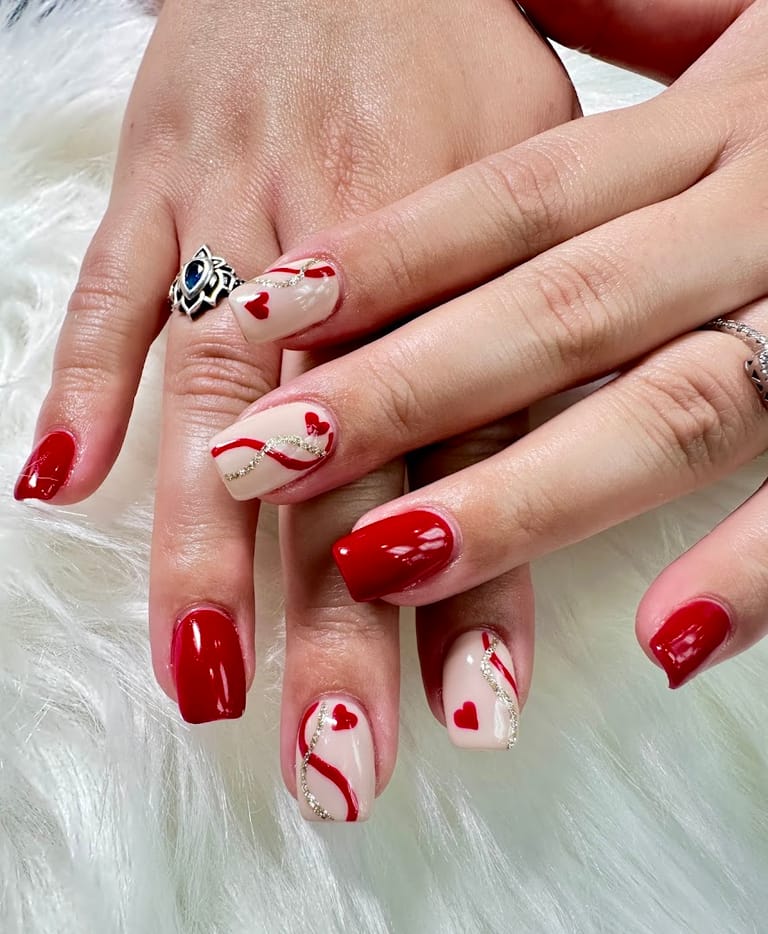 BN Nails & Spa dining area
