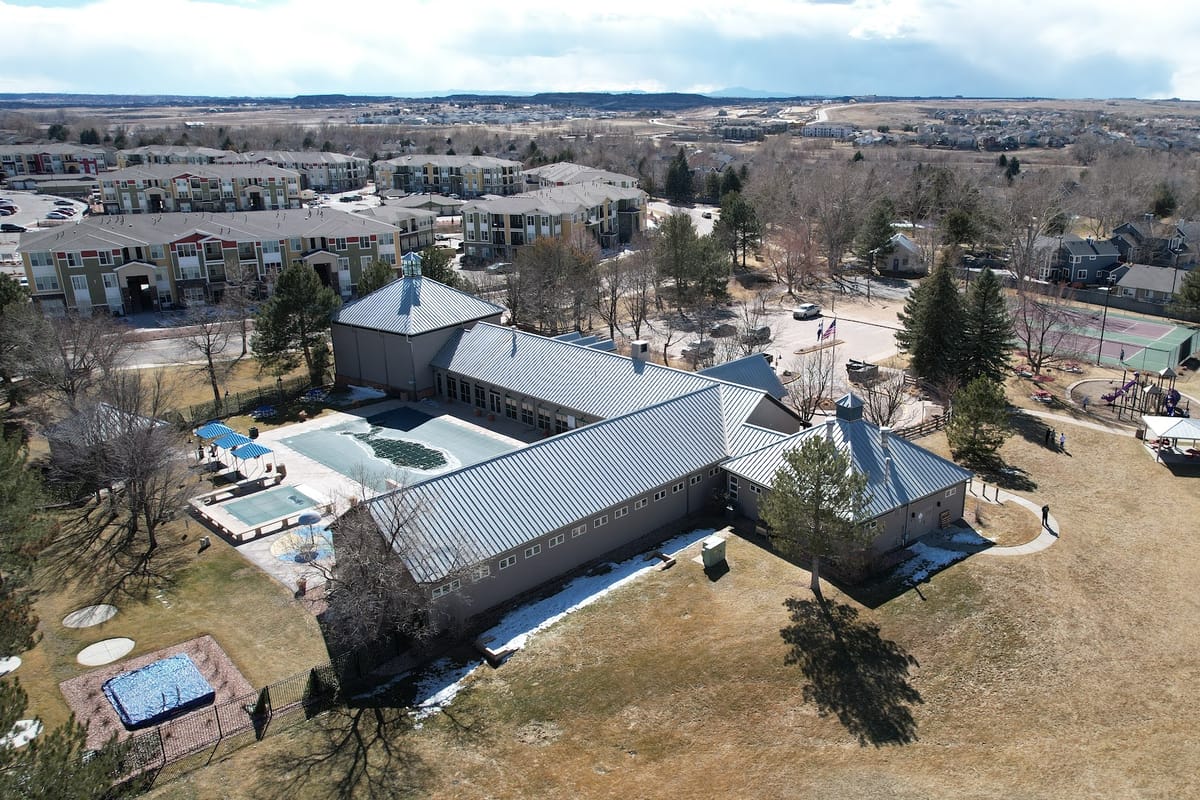Creekside Recreation Center (Stroh Ranch HOA only) exterior entrance