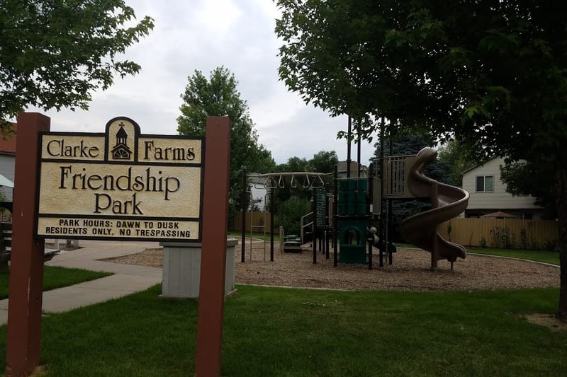 Friendship Park park in Parker, Colorado