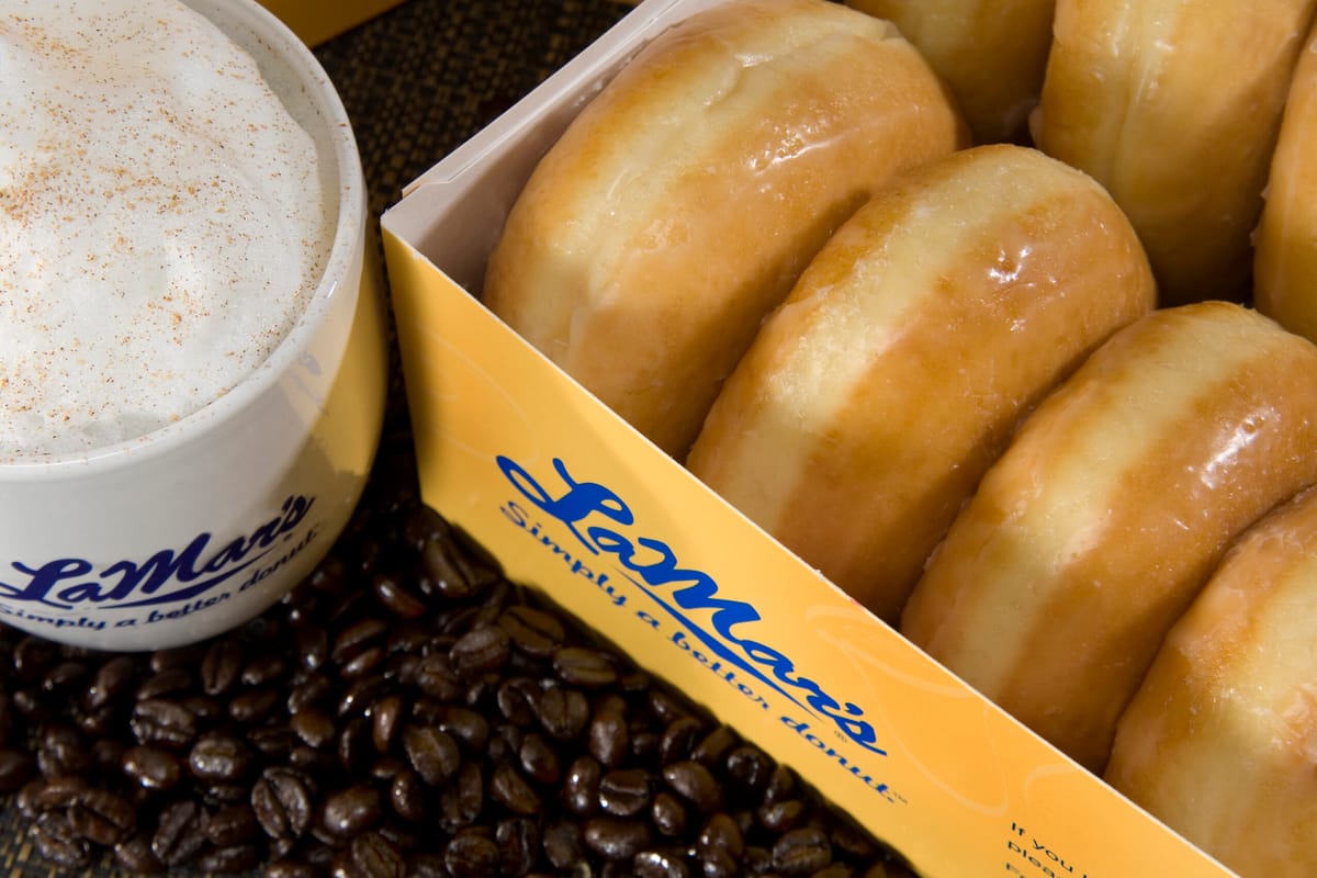 Interior view of LaMar's Donuts and Coffee