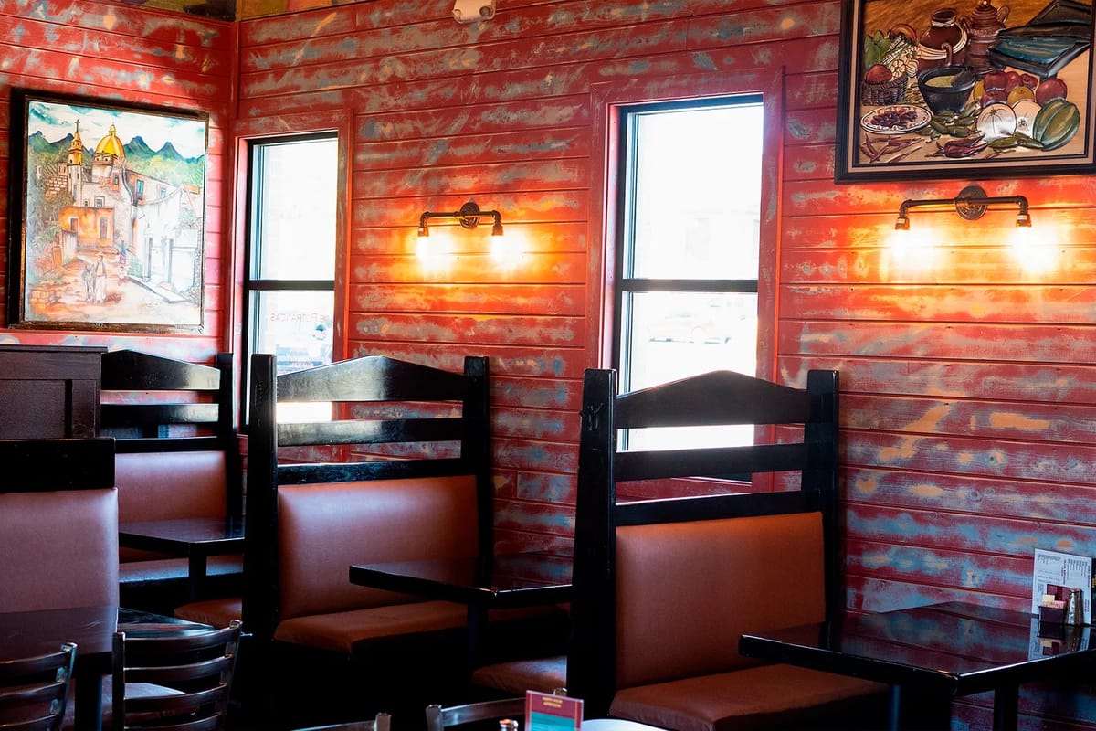 Interior view of Las Potrancas Mexican Restaurant
