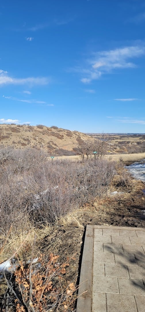Pronghorn Park and Disc Golf Course dining area
