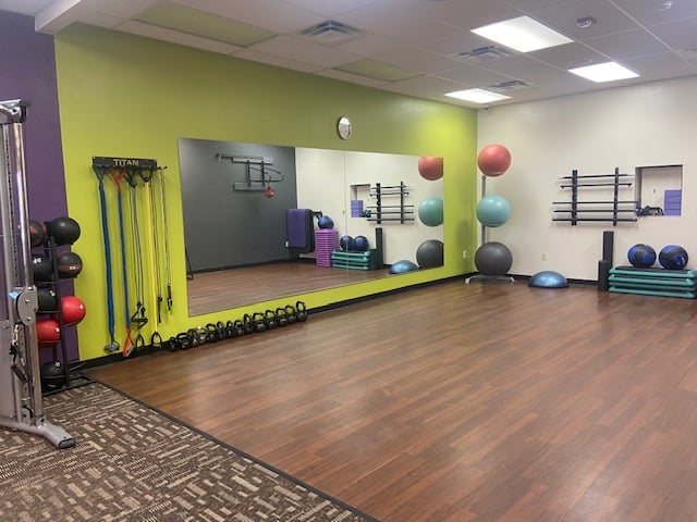 Anytime Fitness exterior entrance