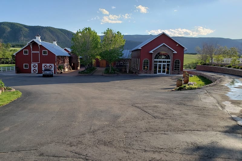 The Venue at Crooked Willow Farms event venue in Larkspur, Colorado