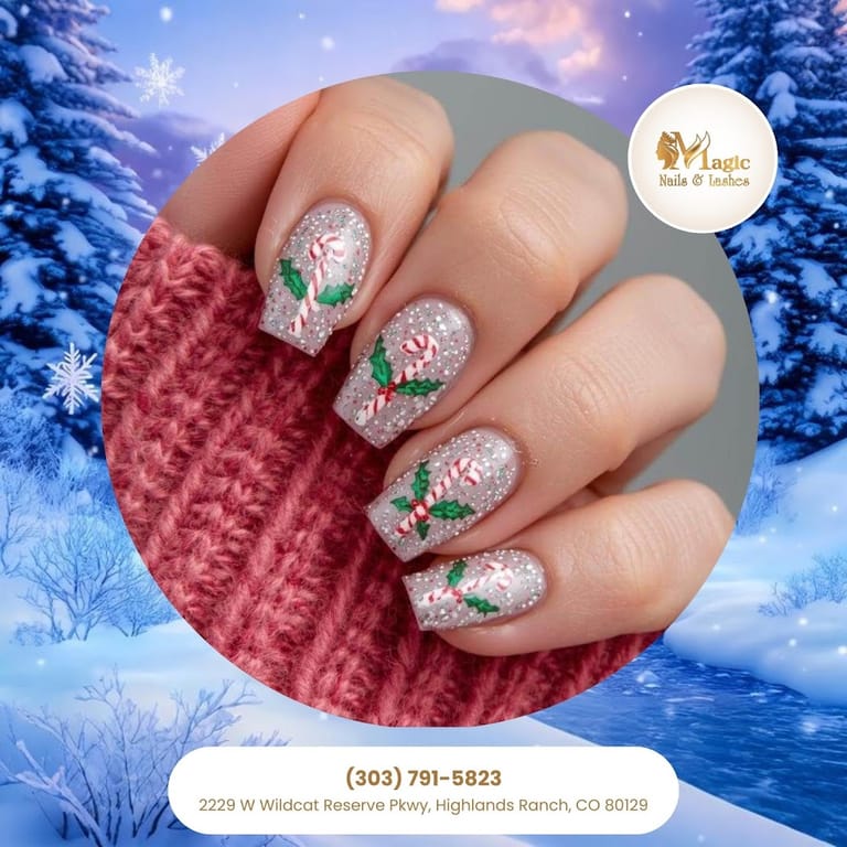 Magic Nails Highlands Ranch dining area