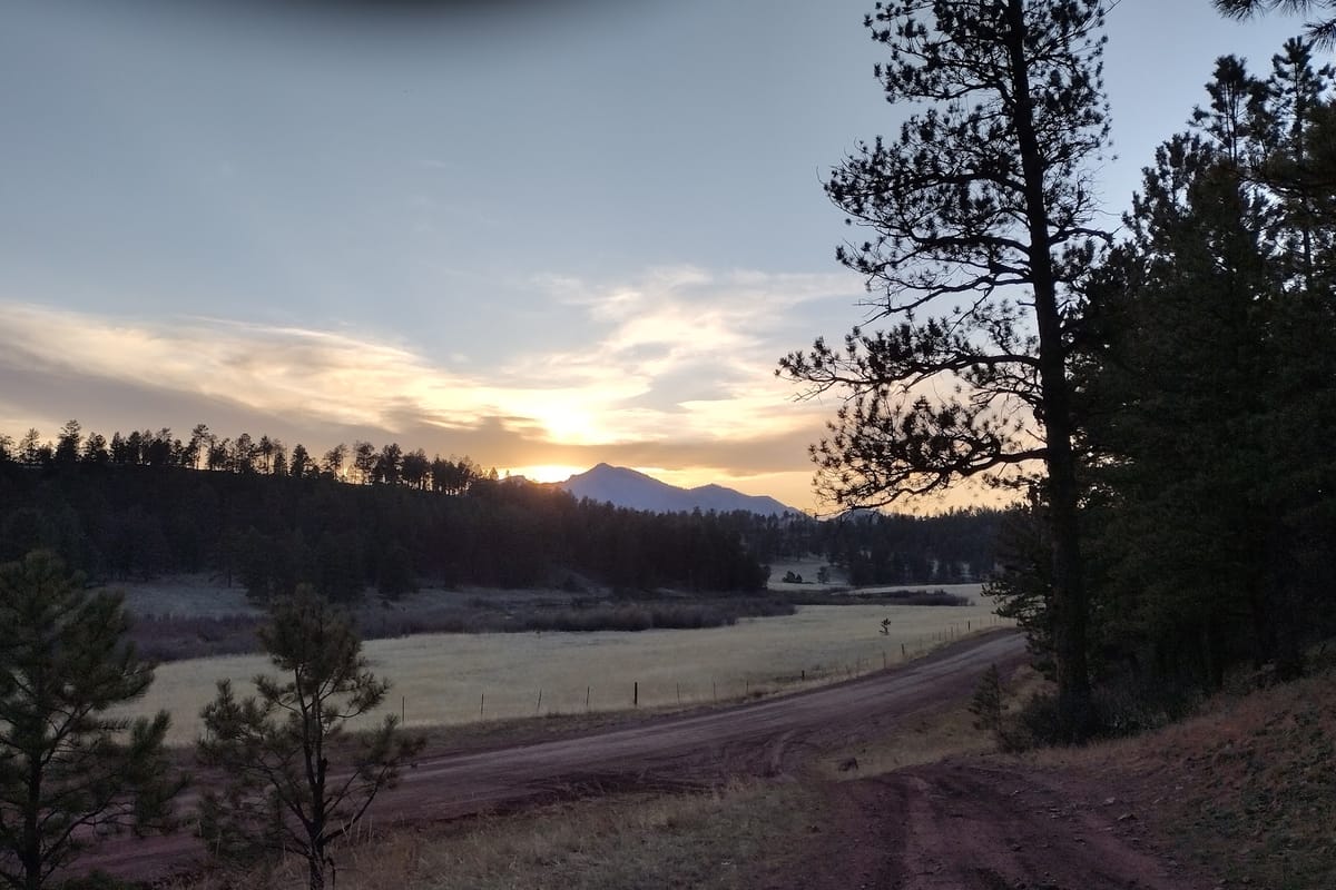 Interior view of Rainbow Falls Mountain Trout Rec Area