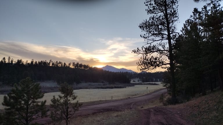 Interior view of Rainbow Falls Mountain Trout Rec Area