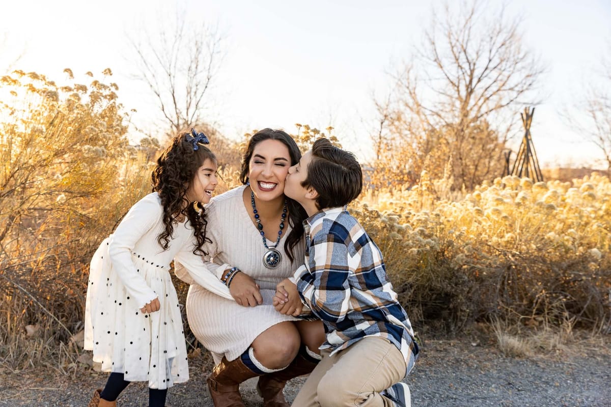 A family portrait session by Lightkeeper's Way in Highlands Ranch, Colorado