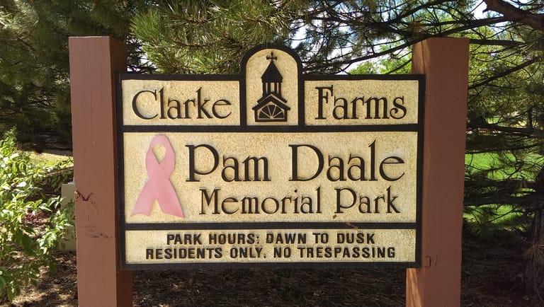 Interior view of Pam Daale Memorial Park