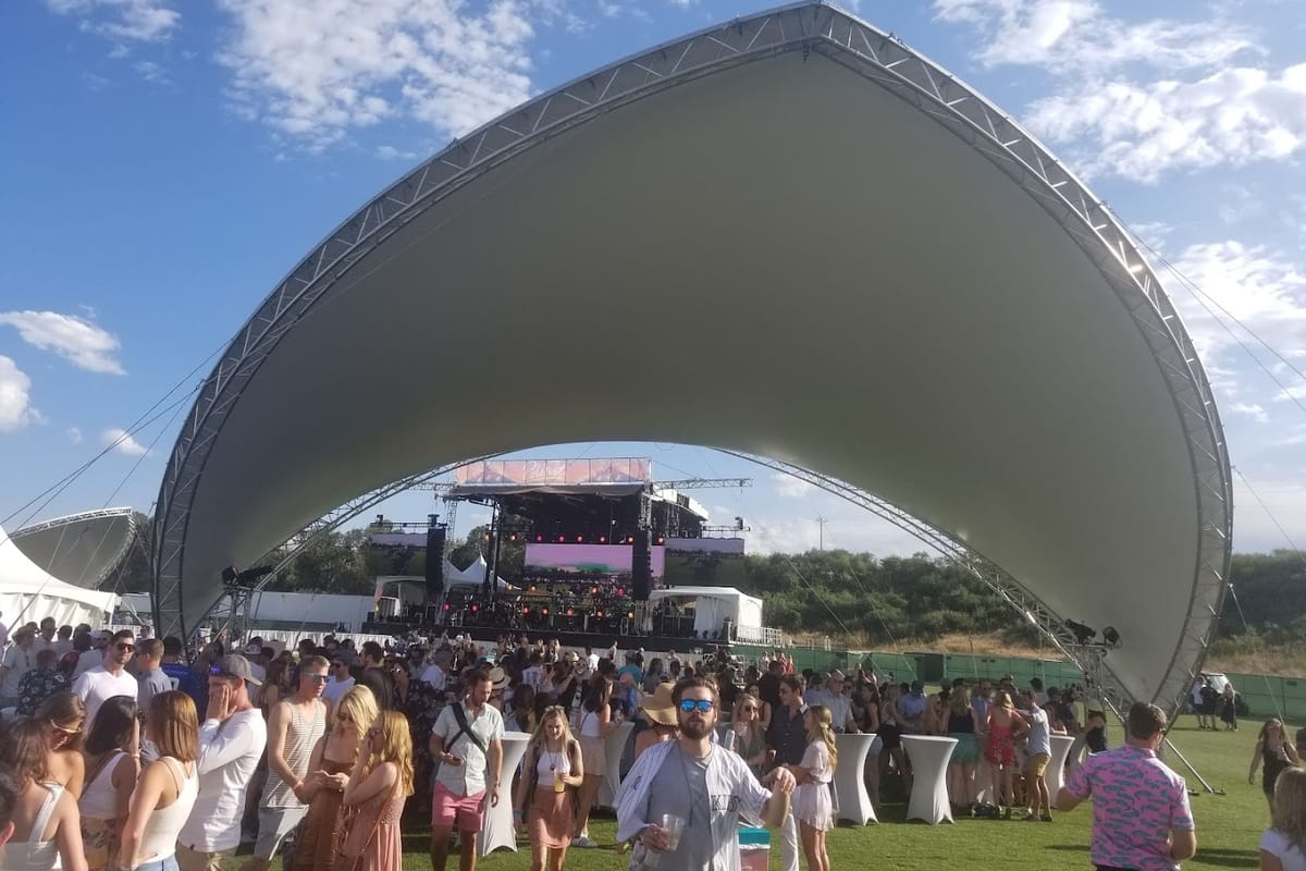 Denver Polo Club atmosphere and seating