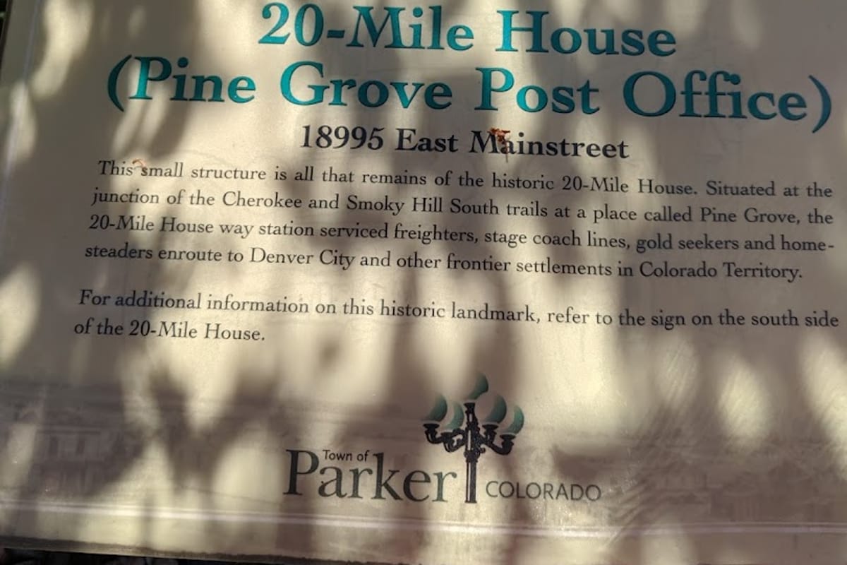 Twenty-Mile Historic Park exterior entrance